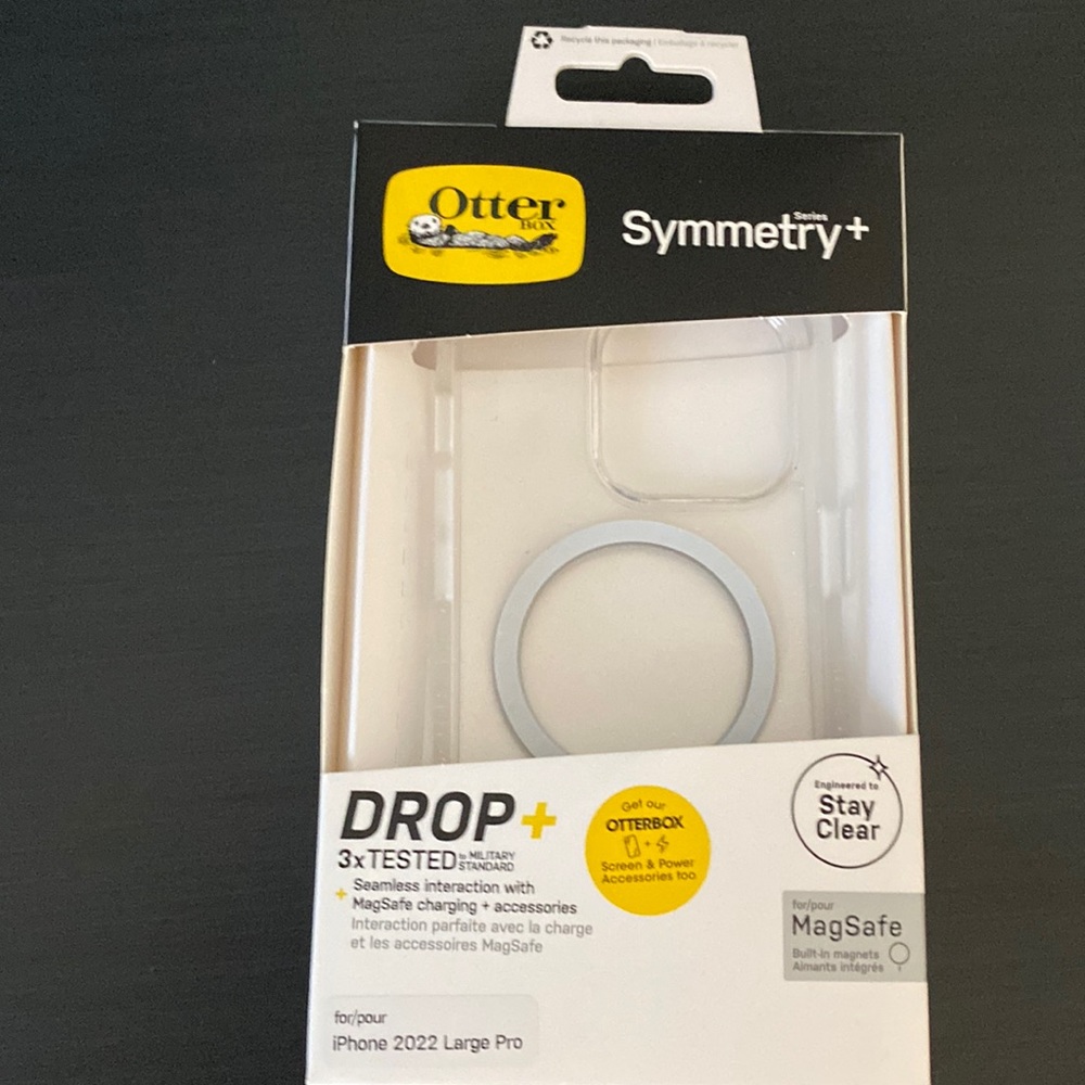 Subtle sparkle otter box for iPhone.